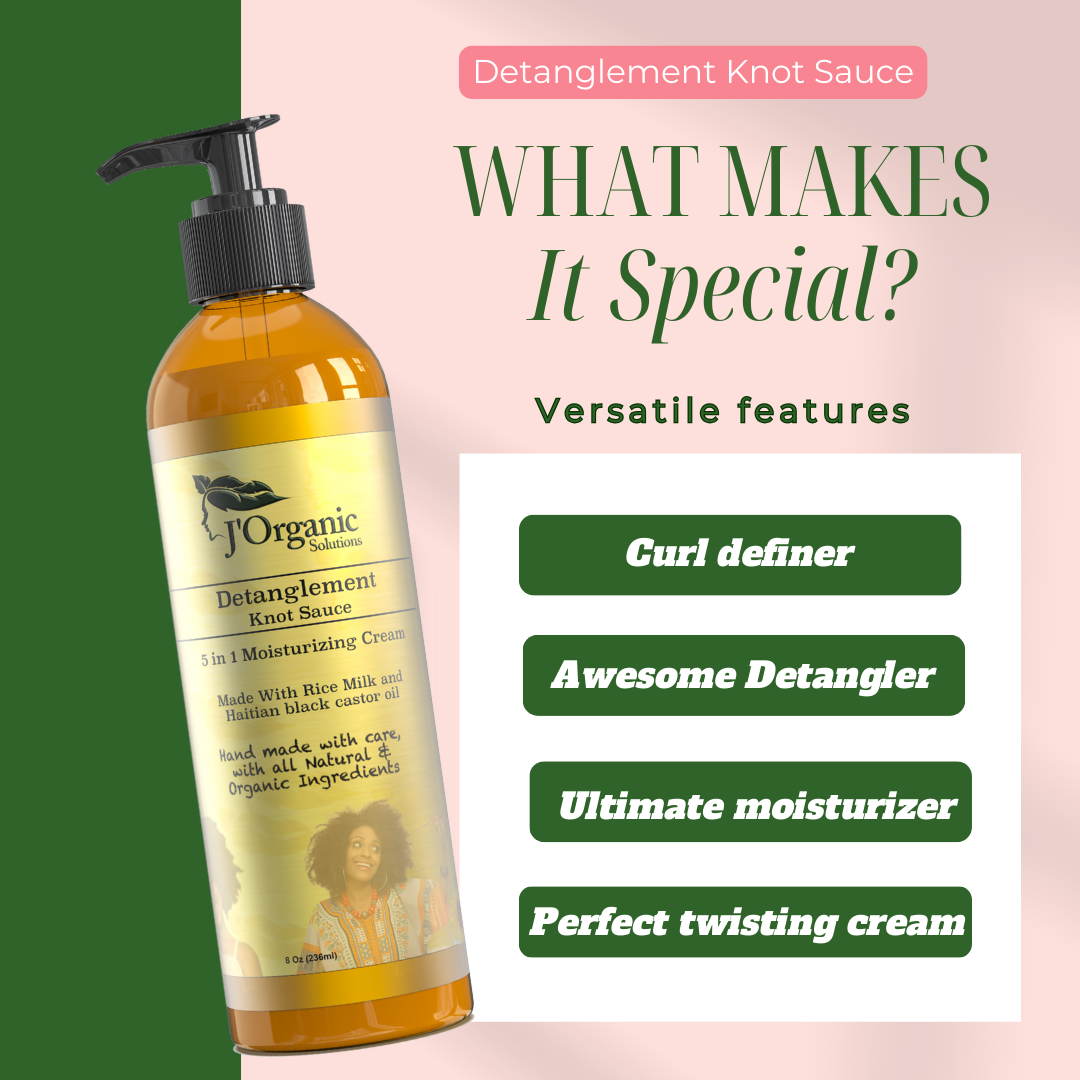 J Organic solutions Detanglement Knot Sauce