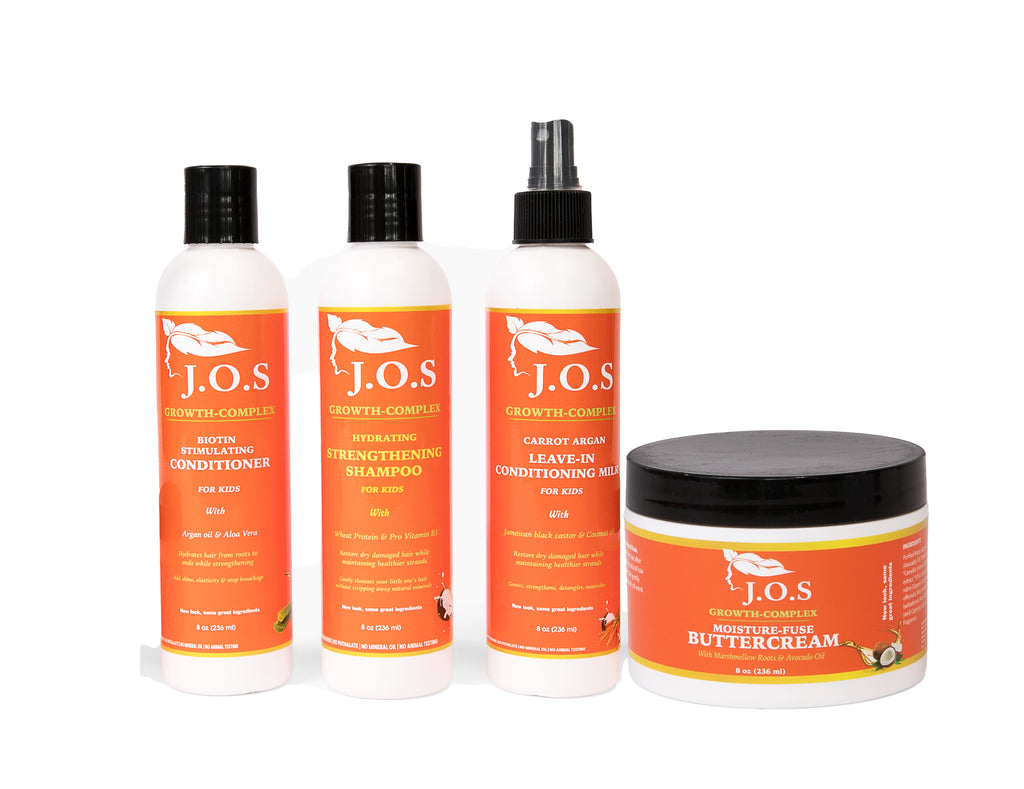 Kids' Super Healthy Hair Kit — Complete 5-Step Wash Day Routine for Curly, Coily & 4C Hair