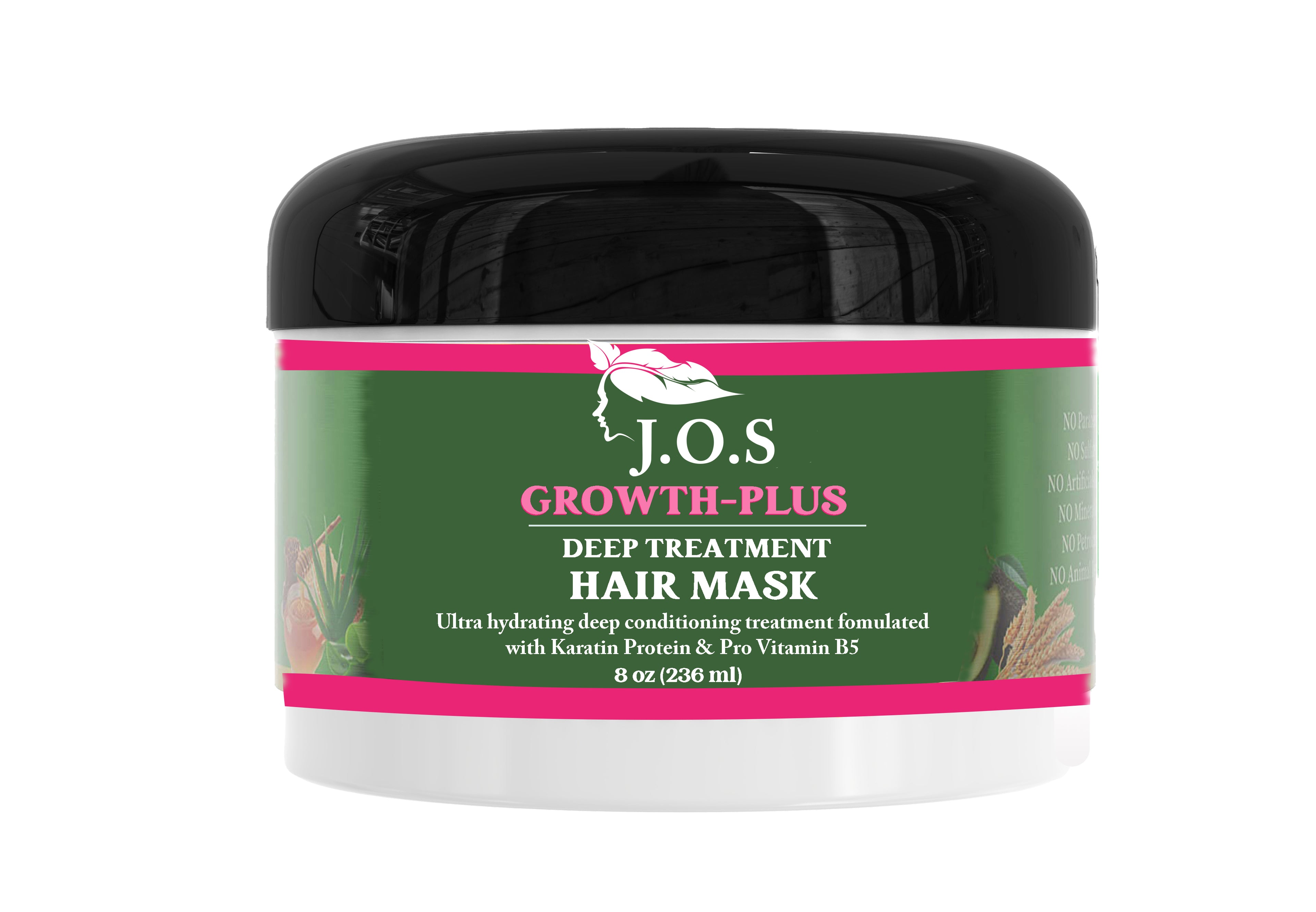 Deep Conditioning Hair Mask for Curly & 4C Hair – Argan Repair Treatment, Natural | J'Organic Solutions