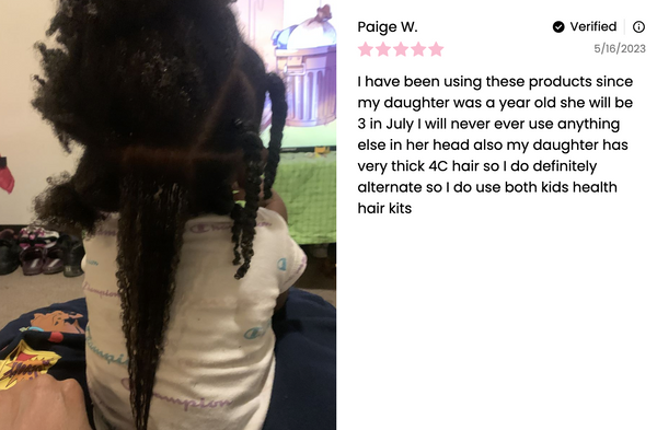 Kids 3-Step Wash-Day Trio for Curly & 4C Hair