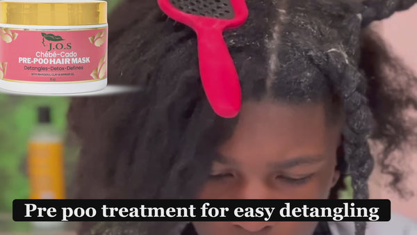 Curl Moisturizer Buttercream for 4C Hair – Chebe Deep Hydration & Frizz Control, Natural | J'Organic Solutions