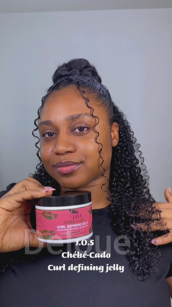 Curl Defining Kit for Curly & 4C Hair – Chebe-Cado Curl Poppin 5-Step Wash Day Set, Natural | J'Organic Solutions