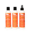 Kids shampoo, conditioner and leave-in wash-day trio for curly and 4C hair