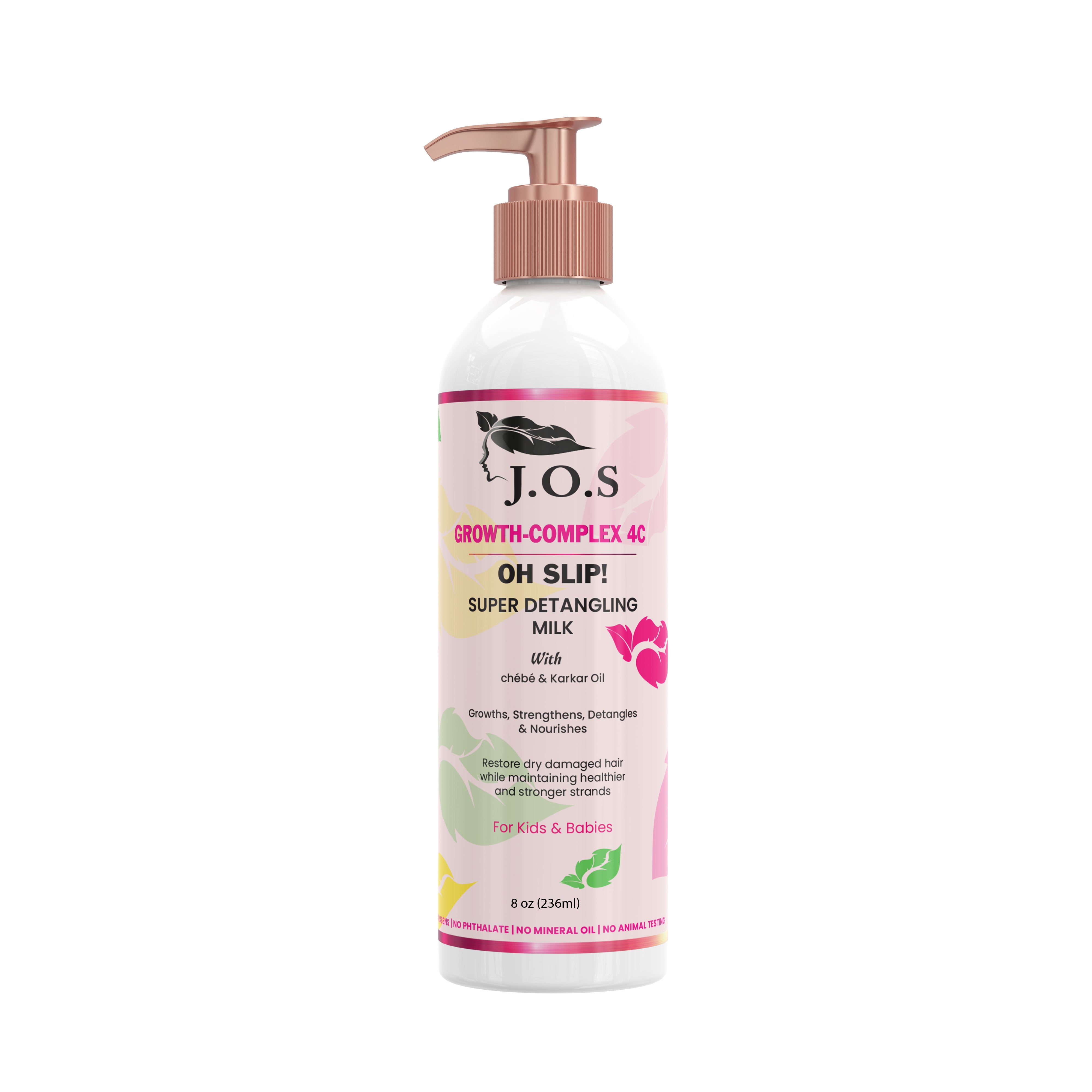 4C Oh Slip! Super Detangling Milk - a moisturizing leave-in treatment designed to ease detangling for natural curls and coils. Main image