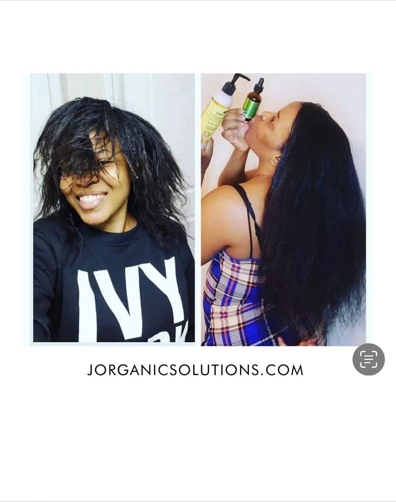 Curly Hair Care Kit for 4C & Coily Hair – 5-Product Natural Wash Day Bundle | J'Organic Solutions Secondary image